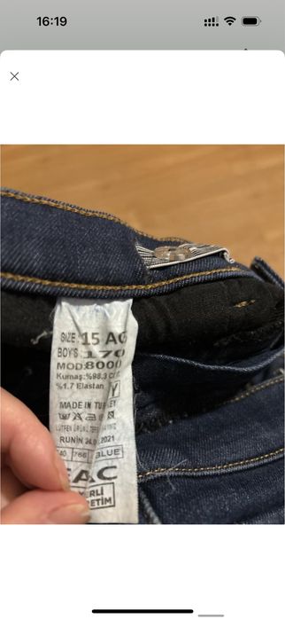 Джинси фліс підліток 14-16 р Турція