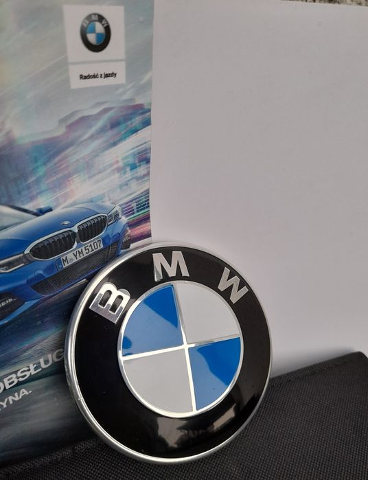 Emblemat znaczek do BMW 51148132375 E28 E30 E32 E34 E36 E38 E39 MASKA