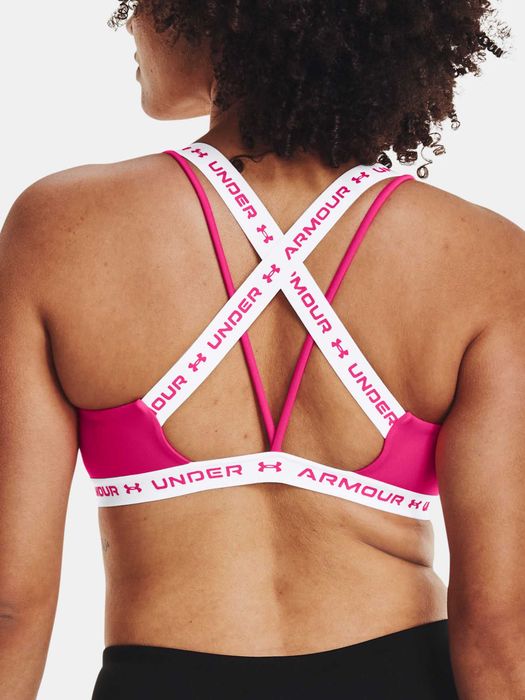 UNDER ARMOR - TOP pomarańczowy sportowy XL