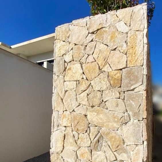 Revestimento Pedra Amarela/Bege BND