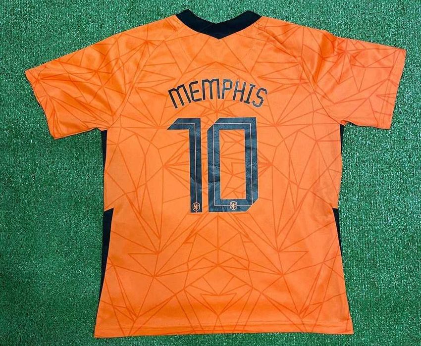 Футбольна футболка Memphis Depay #10 Нідерланди юнацька