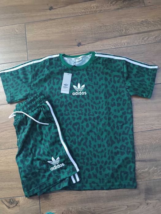 Nowe męskie dresy koszulka spodenki Adidas M