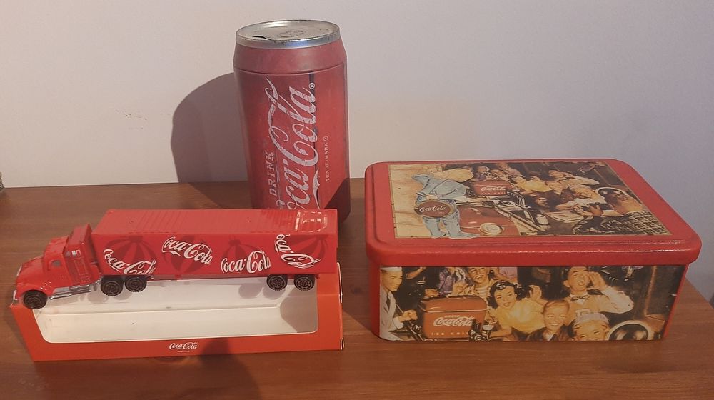 Camião Mealheiro Lata Coca-Cola