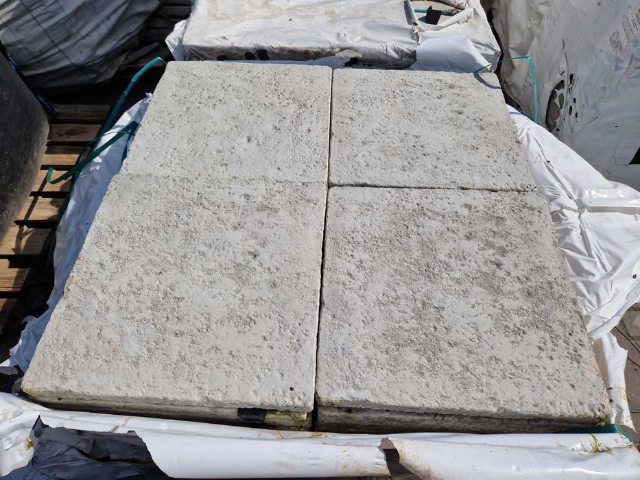 Płyta Tarasowa Wet Cast Calcario 40x40 Argento Promocja  Okazja