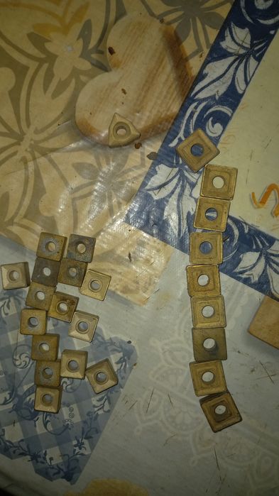 Пластины вольфрамовые и безвольфрамовые твердосплавные сменные. Вт8