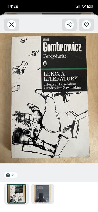 Witold Gombrowicz Ferdydurke