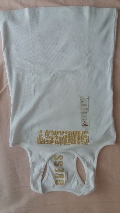 t-shirt, koszulka bokserka bluzka GUESS L