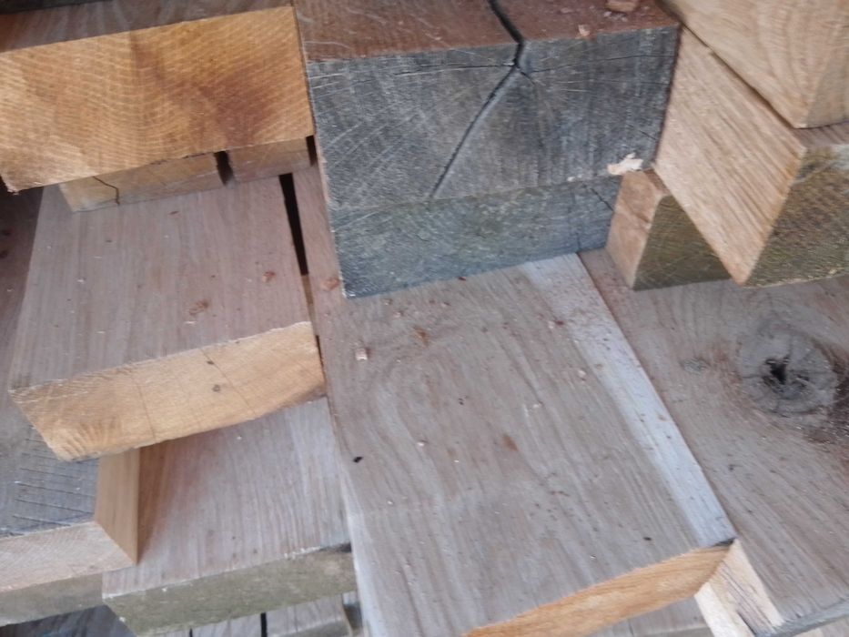 Belka dębowa, heblowana  4,5 cm grubości