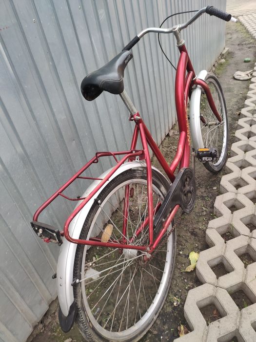 Rower damski jeżdżący