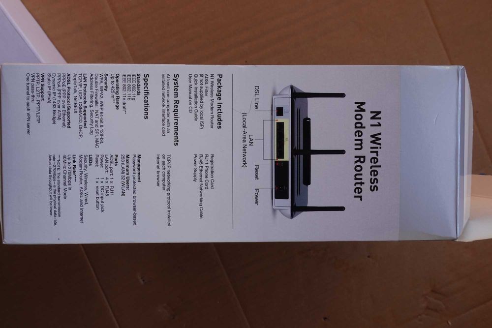 Belkin N1 Wireless Modem Router64751016334593122