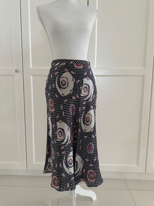 Jedwabna spodnica Deni Cler, S