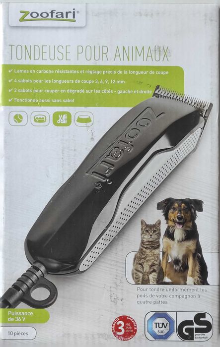 Машинки для стрижки тварин Zoofari