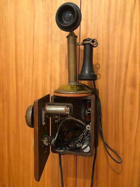 Telefone Vintage de Parede WESTERN ELECTRIC
