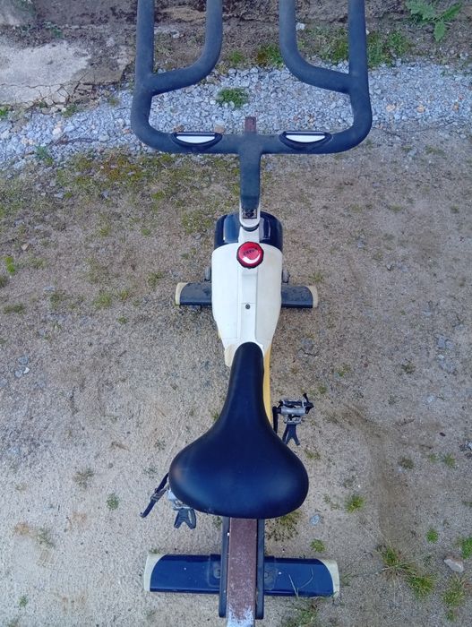 bicicleta spinning e elítica (conjunto).