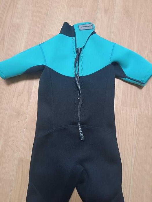 Гідрокостюм дитячий суцільний купальник на весь зріст