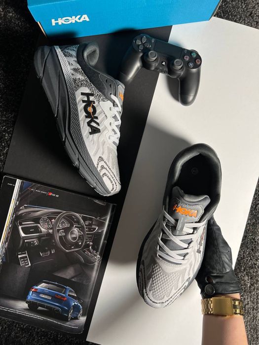 Чоловічі кросівки хока HOKA Challenger ART 7 Light Grey Black [41-46]