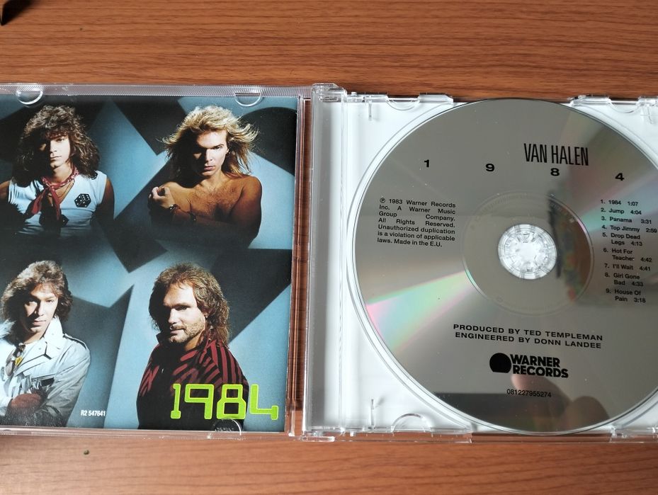 CD Van Halen - 1984508438993825976321