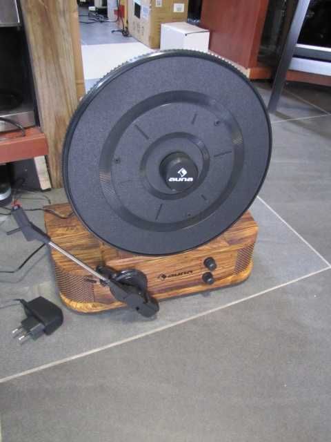 Verticalo SE Gramofon w stylu retro pionowy AUNA Bluetooth