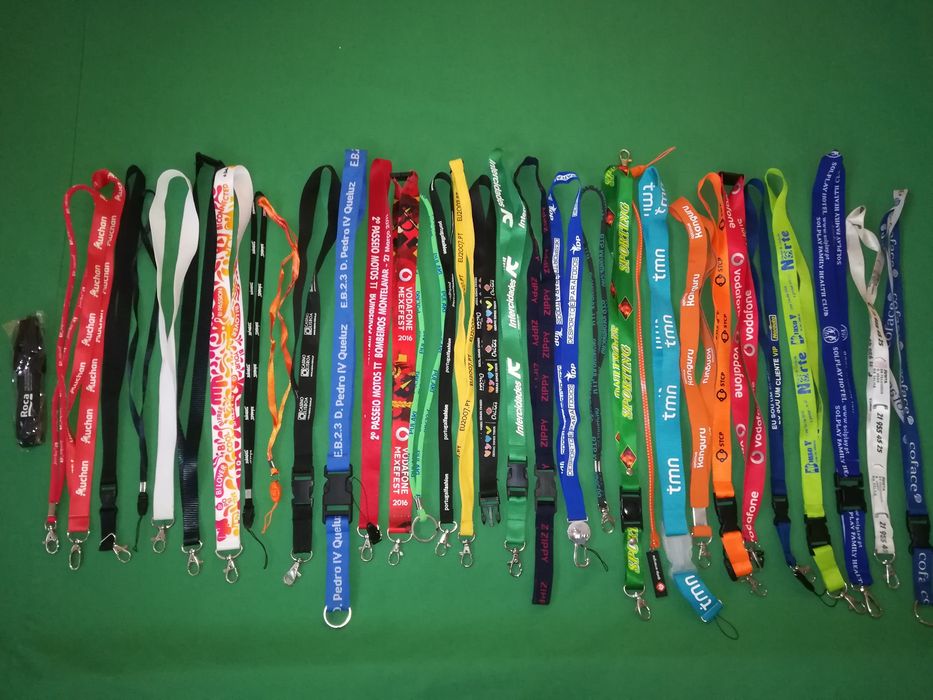 33 Fitas porta chaves para coleção
