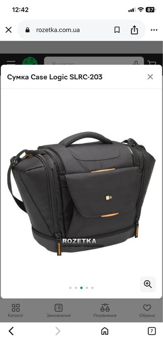 Сумка Canon Sony case чехол фотосумка Case Logic SLRC-203 Nikon