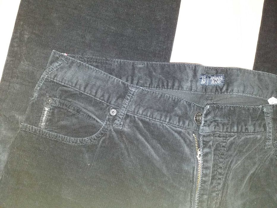 Spodnie męskie sztruksy roz. 38,  XL ARMANI Jeans