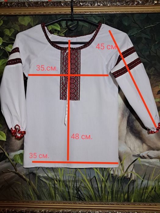 Вишиванка для дівчинки р.116- 122