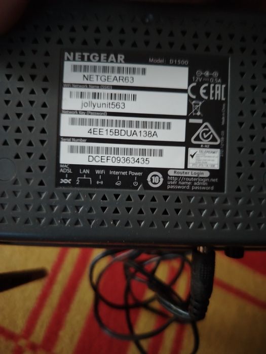 Router Netgear D1500