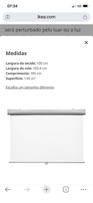 Conjunto 3 estores