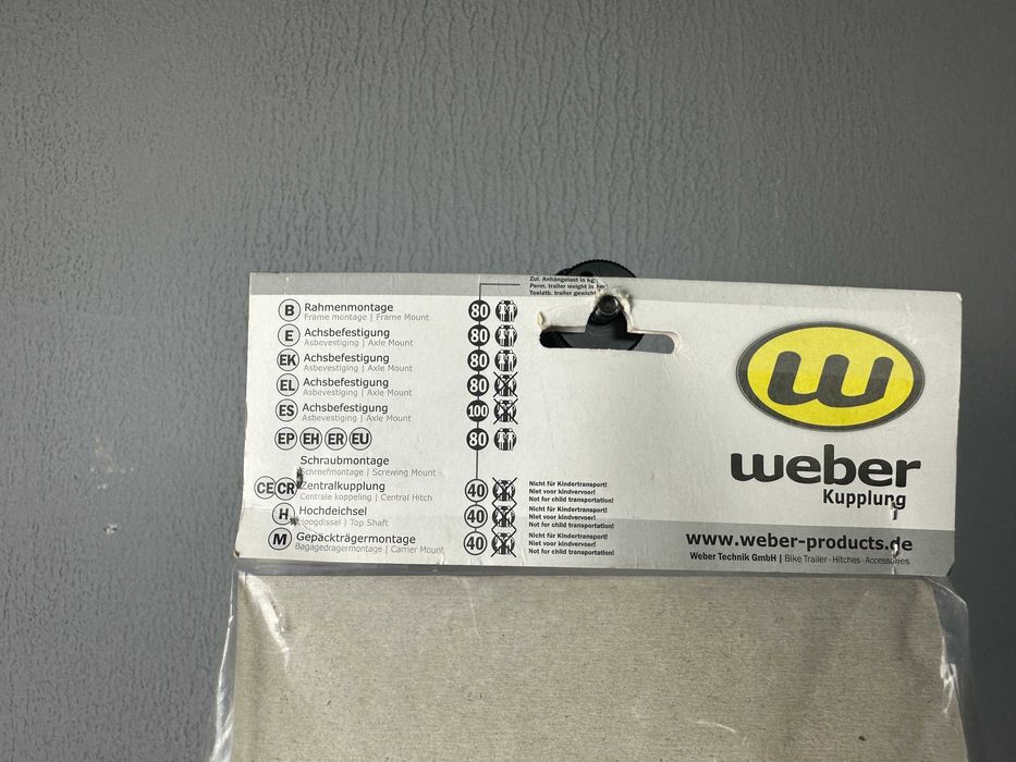 Zaczep do przyczepy rowerowej webber //