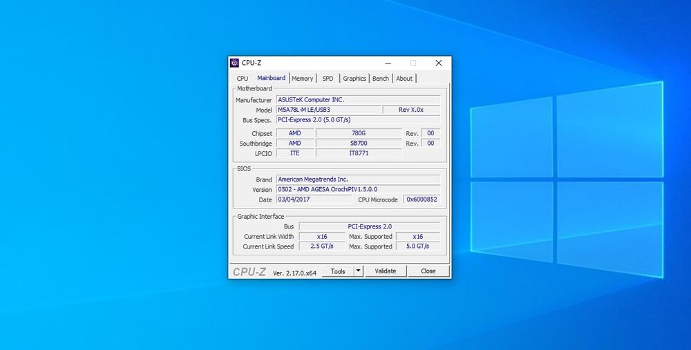 Комплект материнська плата Asus M5A7 BL-M LE/USB 3, fx 4320, 8 g ddr3