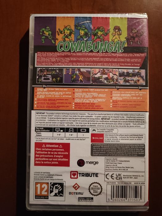 Teenage Mutant Ninja Turtles Shredder Revenge [Selado]