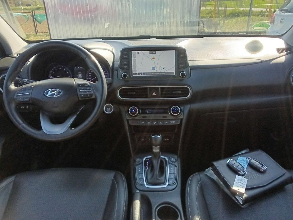 Hyundai Kona Premium 1.6 T-GDI 177 KM AWD Klimatronic Navi Android Kredyt Bez BIK