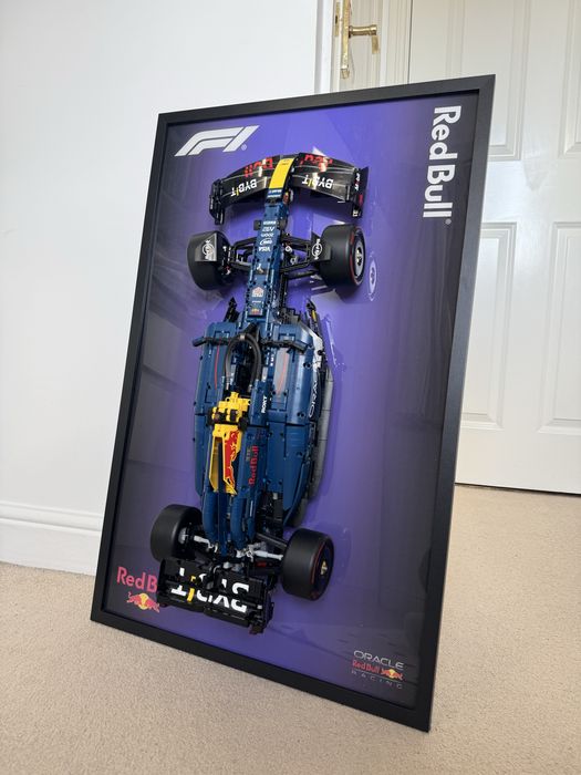 Premium 2 x Display acrilico para LEGO® Red Bull + Ferrari SF-24 F1