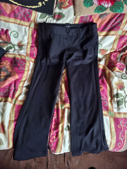 Czarne Spodnie Zara Basic EUR 42 (M)