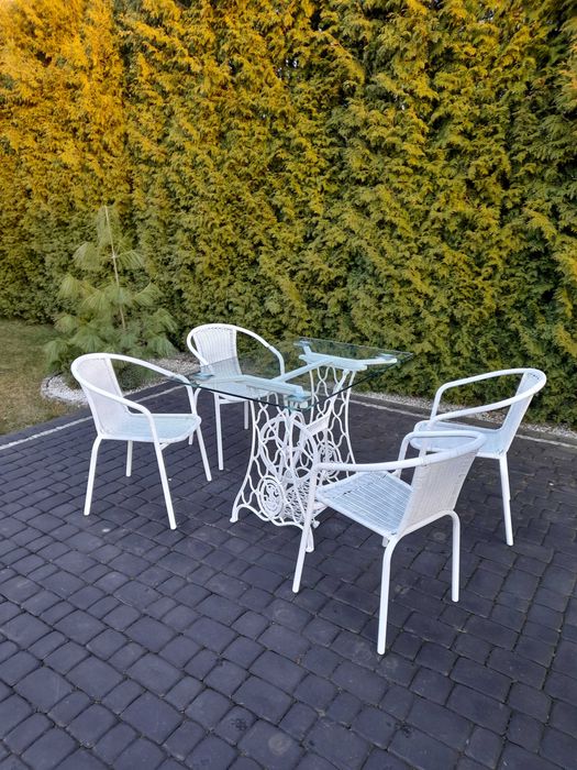 Meble ogrodowe, komplet ogrodowy