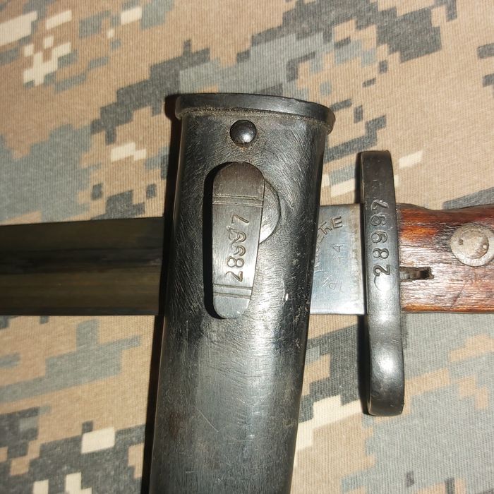 Bagnet Mauser Jugosławia m1948 zgodny