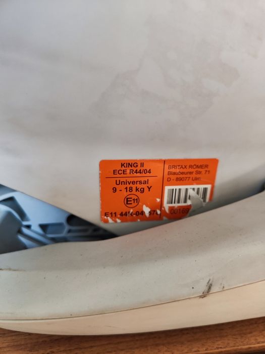 Детское автокресло Britax romer king 2 ,от 9 до 18 кг