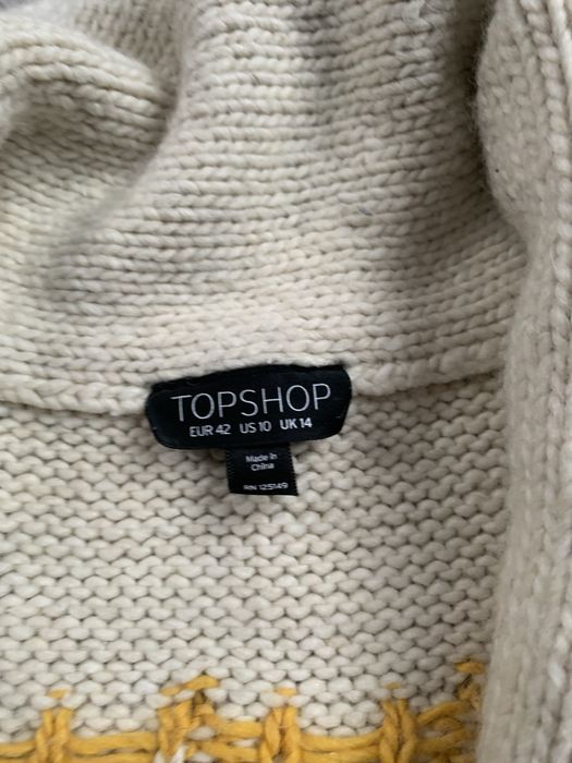 Wełniany sweter Topshop 42