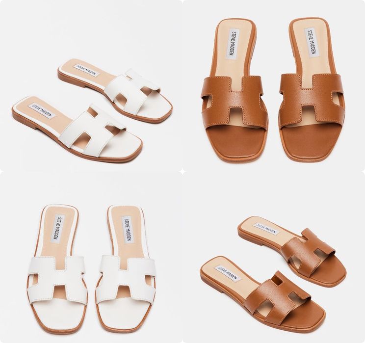 Шльопанці сандалі steve madden hadyn sandals - 1400