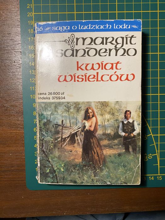 Książka saga o ludziach lodu 16 Kwiat Wisielców Margit Sandemo