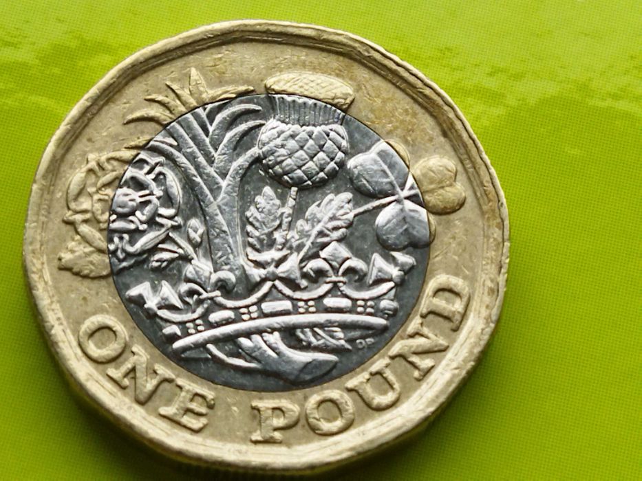 moeda one pound 2017
