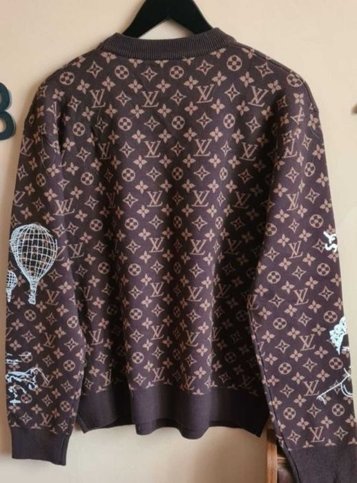 Кофта свитер Louis Vuitton оригинал