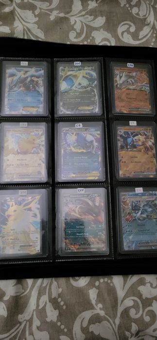 Cartas pokémon raras e originais EX