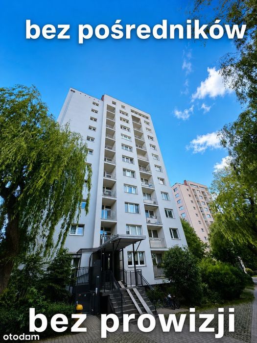 3 pokoje w centrum wśród zieleni