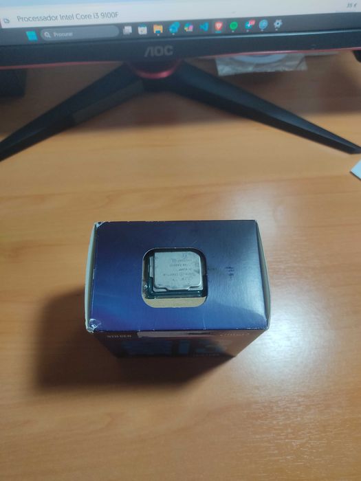 CPU i3 9100F c/ cooler LGA 1151 (COMO NOVO)