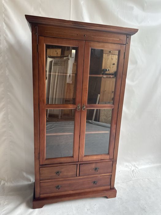 Komoda - witryna palisander