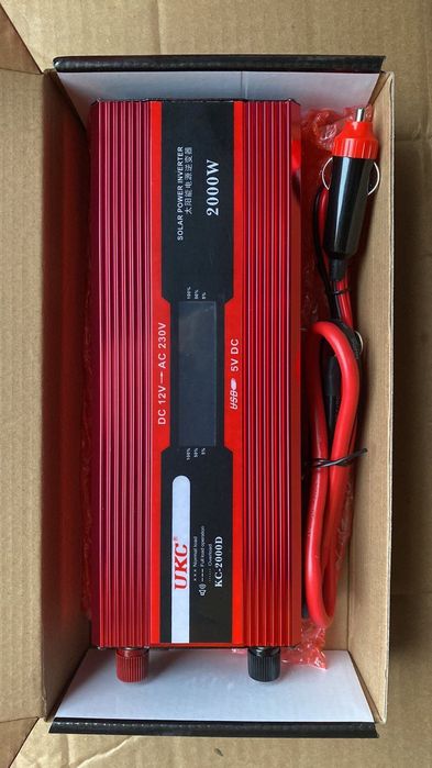 Інвертор перетворювач 2000 Вт UKC