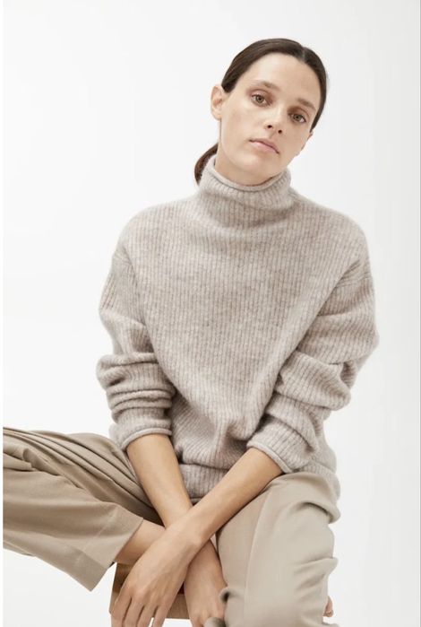 Вязанный джемпер 100% альпака