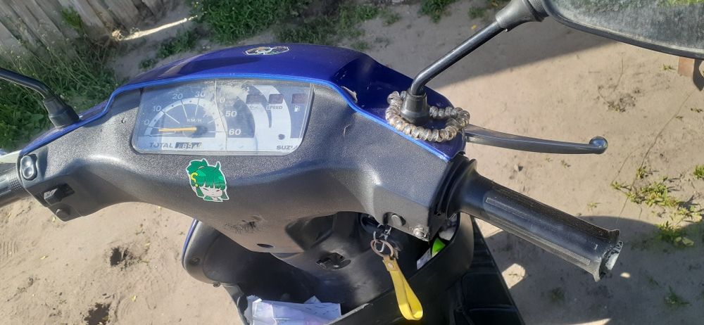 Мопед Сузукі летс 2