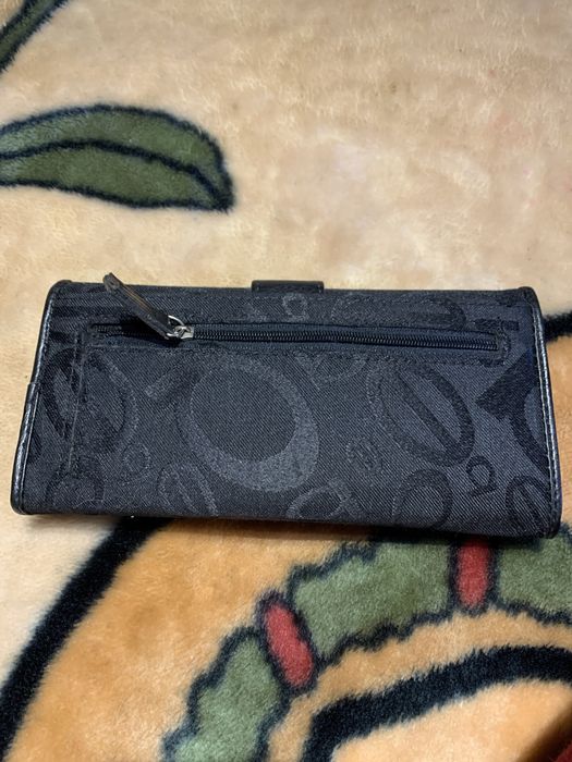 Carteira tecido preto